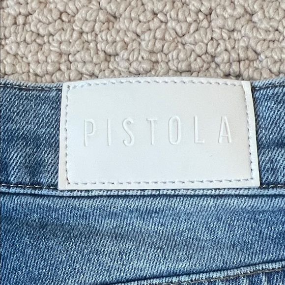 Pistola Lennon Crop Blue Jeans - Picture 6 of 8